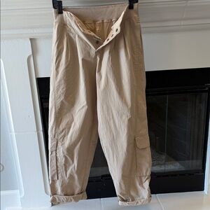 FP Movement by Free People Tan Cropped Pants